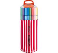 Pen 68 - Feutre Dessin - Etui Zebrui Framboise X 20 Feutres De Coloriage Pointe Moyenne - Coloris Assortis