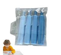 Pen Blanc - Rouleau De Correction, Applicateur Rechargeable | Fixer En Papier Adhésif, Bande De Glide Lisse, Outil D'erreur D'écriture De Style Push Pour Les Notes D'école, Tâches De Bureau, Fixation