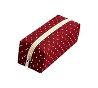 Pen Case Dot Design Makeup Cute - Pencil Case for School College Classroom