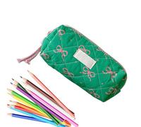Pen Case for Kids, Bow Design, Polyester Large Capacity Pencil Pouch, Multifunctional School Supplies, Lightweight Stationery Container, Durable Material, Home & Classroom Use, 68 x 3,35 x 2,36 in