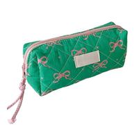 Pen Case Kids - Contrôle De Grande Capacité, Organisateur D'Articles De Papeterie Multifonctionnel | Présentation De Fournitures Scolaires Léger, Conteneur Avec Fermeture À Glissière Durable Pe, vert