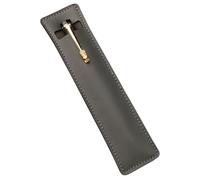 Pen Case Leather - Leather Fountain Pen Case,Vintage Pencil Case - Single Fountain Pen Holder Case Soft Pen Protective Sleeve Cover for Ballpoint Pen, Touch Pen, Desk Accessories