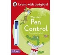 Pen Control A Learn with Ladybird WipeClean Activity Book 35 years - Ladybird - Penguin Random House Childrens UK - Livre en Anglais - Paperback LadybirdLadybird (Auteur)