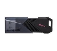 Kingston Technology DataTraveler 64GB Portable USB 3.2 Gen 1 Exodia Onyx