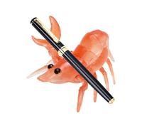 Pen Holder For Desk - Funny Weightlifting Lobster Storage | Creative Pen Organizer For Desk | Quirky Desktop Accessory | Functional Stationery Container For Office Home School Classroom Work Vanity Ta
