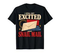 Pen Pal Escargot Mail Lettre Ecriture Papeterie Cadeau T-Shirt