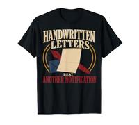 Pen Pal Escargot Mail Lettre Ecriture Papeterie Cadeau T-Shirt
