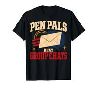 Pen Pal Escargot Mail Lettre Ecriture Papeterie Cadeau T-Shirt