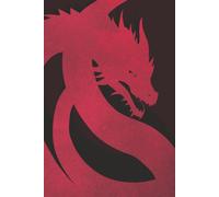 Pen & Paper RPG Journal (6x9) - 130 Pages with Character Sheets & Index | Hardcover | Red Dragon Cover Edition