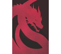 Pen & Paper RPG Journal (6x9) - 130 Pages with Character Sheets & Index | Softcover | Red Dragon Cover Edition