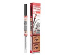 Pen Sur Les Sourcils Microbladants - Tool L'encre Du Front De Pointe 4 Fourchettes Avec Gel Teinté | Look Naturel Double Extrémité Shaper, Maquillage Antidérapant Durable Pour L'effet