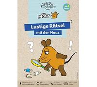 pen2nature Lustige Rätsel mit der Maus. Bunter Rätselblock für Kinder ab (Poche)