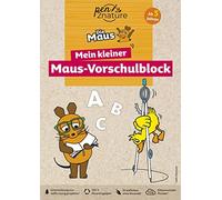 pen2nature Mein kleiner Maus-Vorschulblock. Vorschulübungen für Kinder a (Poche)