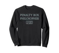 Penalty Box Philosopher Funny Hockey Citation Fan Patinoire Sweatshirt