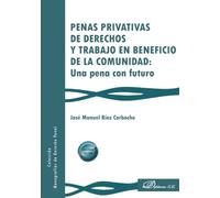 Penas privativas de derechos y trabajo en beneficio de la comunidad: una pena con futuro