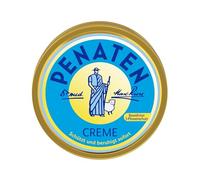 Penaten Crème (150 ml), crème de protection pour bébé avec protection contre l'humidité et protection de la peau, apaise et protège immédiatement la peau sensible de bébé grâce à l'oxyde de zinc, à la