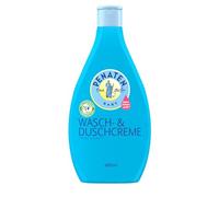 Penaten Crème de lavage et de douche pour bébé - Gel douche doux et shampooing pour bébé - Sans paraben ni colorants - Spécialement conçu pour les nouveau-nés - 400 ml