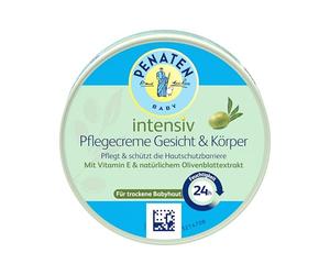 Penaten Crème de soin intense pour le visage et le corps de bébé avec vitamine E pour peaux sensibles et sèches de bébé, 100 ml