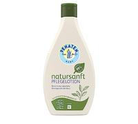Penaten Lotion de soin naturelle (400 ml), sans parfum, à l'aloe vera bio et au beurre de karité pour la peau sensible de bébé