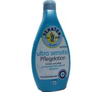 PENATEN Lotion de soin Ultra Sensitiv - Sans parfum - 400 ml - Formulée sans colorants - Pour le soin de la peau sujette à l'eczéma - Spécialement conçue pour les nouveau-nés