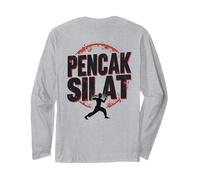 Pencak Silat, dos imprimé Manche Longue