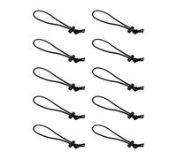 PENCHEAK 10pcs Strape ÉLOUGE Elastique FIXAPEURS Forde Corde Corde CORCE Strape ÉCLUGEE ÉLASTIQUE ÉLASTIQUE ORGANISATEURS