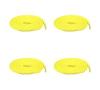 PENCHEAK 4pcs Polyester Round Shoelaces 5 Mm D'épaisseur Pour Le Travail Boot Chaussures Randon