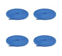 PENCHEAK 4pcs Polyester Round Shoelaces 5 Mm D'épaisseur Pour Le Travail Boot Chaussures Randon