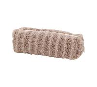 PENCHEAK À Crayon À De Capacité en Peluche Rayures Rayures Polyvalentes Poly