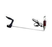 PENCHEAK Alarme de morsures de canne à pêche à la carpe avec clip de fixation pour canne à pêche, accessoire de bras en métal, ensemble d'outils d'installation pour pêche en lac pour pêcheurs à la