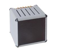 PENCHEAK Boîte de rangement pour médiators imprimés, grande capacité, support de guitare portable pour un transport facile et une organisation durable, gris