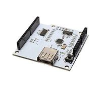 PENCHEAK Bouclier hôte USB compatible avec Arduino MEGA 2560 1280, prend en charge Google Android ADK et USB HUB carte de développement