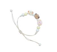 PENCHEAK Breloque artistique en céramique en forme de chien tissé à la main - Cadeau idéal pour les jeunes créateurs de tendances et les amateurs d'art - Perles en céramique uniques, taille unique