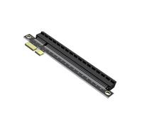 PENCHEAK Carte adaptateur PCIe 1X vers 16X avec voie unique | Format physique à 16 emplacements, structure rigide, points de support, planification de mise à niveau de la carte mère