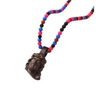PENCHEAK Collier avec pendentif Christ avec détails détaillés | Acrylique léger, portrait détaillé du Christ, bijoux inspirés, bijoux religieux, cadeau pour homme Hip Hop