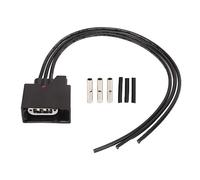 PENCHEAK Connecteur de phare avant de voiture - Convertisseur de faisceau de lampe compatible avec JK 2007-2018 68065016AB - Connecteur de virage avant intermédiaire - Tube rétractable - Prise Pigtail