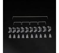 PENCHEAK Convient pour Switch PCB stabilisateur monté 60 % OEM Clavier mécanique 6.25u Modificateur plaque stabilisateur clavier mécanique Interrupteur rouge