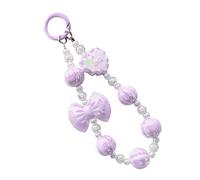 PENCHEAK Cordon de téléphone à perles - Accessoire à usage multiple pour porte-clés, décoration de smartphone, usage quotidien, pendentif tendance