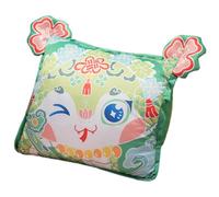 PENCHEAK Couverture pliable 3 en 1 à double usage avec motif de serpent pour climatisation, coussin intérieur de voiture, couvre-lit, bureau, artefact, climatisation