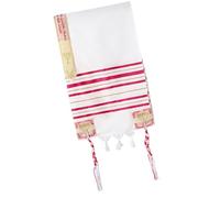 PENCHEAK Écharpe de prière pour jeunes - 30 x 105 cm - Cérémonies religieuses - Polyester - Léger et confortable - Design symbolique - Écharpe pour culte religieux, D, taille unique