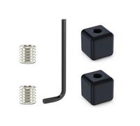 PENCHEAK Embouts de câble intérieur en forme de cube pour vélo de route - En alliage d'aluminium