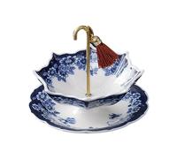 PENCHEAK Ensemble de passoires à thé traditionnelles de style chinois magnifiquement conçu, avec parapluie en céramique pour rehausser les thés rituels