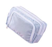 PENCHEAK Étui À Haut Capacité Porte-Stylo 3 Compartiments Grand Stylo Sachet Stockage Stylo pour Élève Adulte Adulte Fournit Rangement