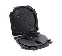 PENCHEAK Étui de rangement de protection pour décimètre 3 trous vides, construction en aluminium ABS, planificateur sécurisé avec sac de transport, boîte de rangement transportable avec sac de