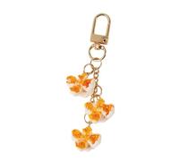 PENCHEAK Exquis Porce-porte-porte Keychen Portifications Élégantes Cortes Bornes Avec Boucle Suspendue En Métal Pour Sacs Keys Sacs À