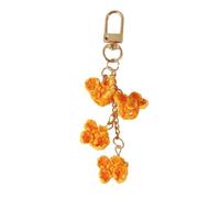 PENCHEAK Exquis Porce-porte-porte Keychen Portifications Élégantes Cortes Bornes Avec Boucle Suspendue En Métal Pour Sacs Keys Sacs À