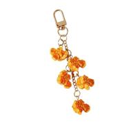 PENCHEAK Exquis Porce-porte-porte Keychen Portifications Élégantes Cortes Bornes Avec Boucle Suspendue En Métal Pour Sacs Keys Sacs À
