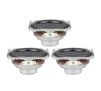 PENCHEAK Haut-parleurs en caoutchouc 53 mm 16 cœurs 5,1 cm Aimants internes 4 Ohm 5 W pour améliorer le son haut-parleurs à double aimant