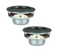 PENCHEAK Haut-parleurs Magnétiques 2PCS 5W 4OHM 40 Mm Diamètre Forme Ronde Haut-parleurs Remplacement des