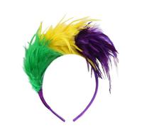 PENCHEAK Heads De Avec Une Couleur Pour Le Thème Gathering Bendable Hairhoop Pour Le Festival De Mardi Gras Festival Accessoires